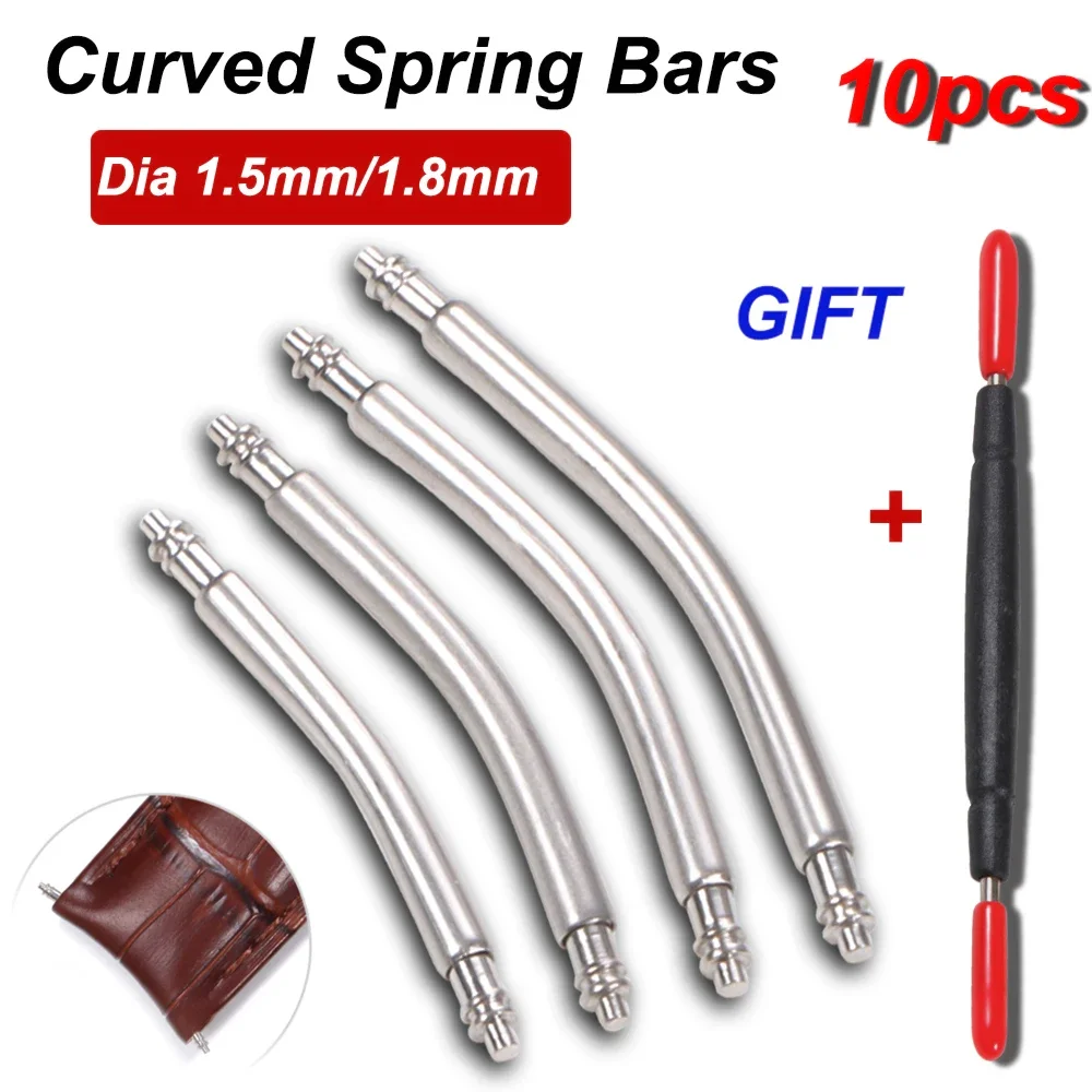 10pcs Curved End Spring Bar Di - Spring Bar Tool Set 评论和价格