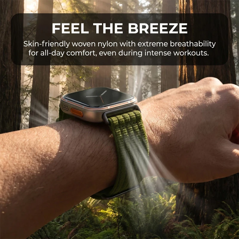 20mm 22mm Breathable Nylon Spo - Sport Loop Velcro 评论和价格
