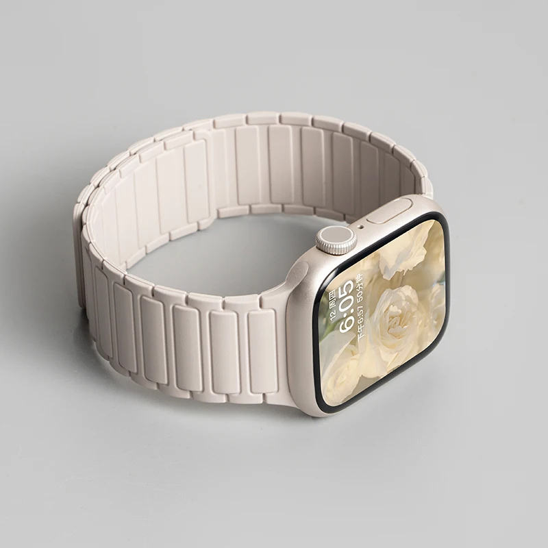 Magnetic Silicone Strap For Ap - Milanese Loop Magnetic 评论和价格