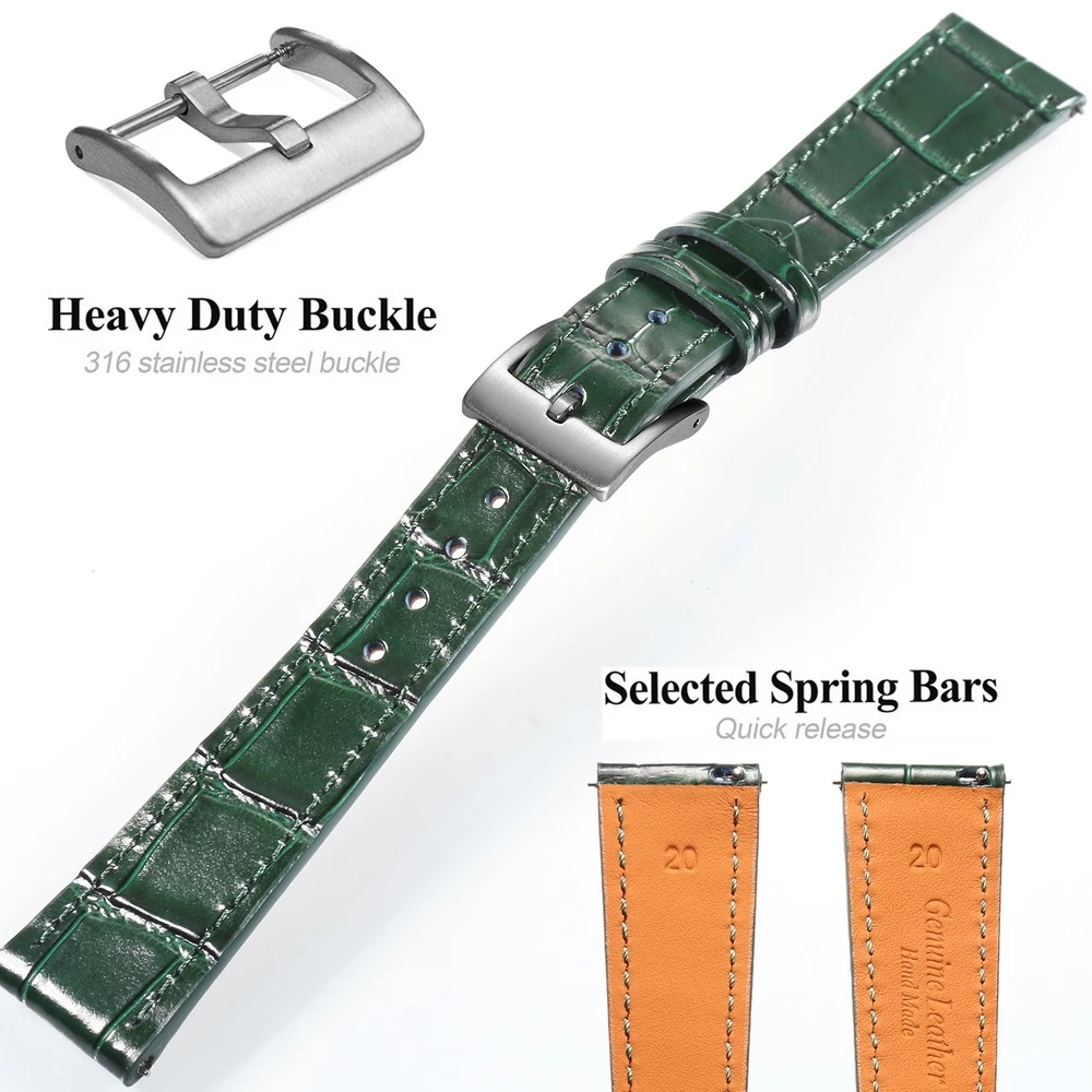 HEMSUT High Quality Genuine Le - Suede Strap Watch 评论和价格