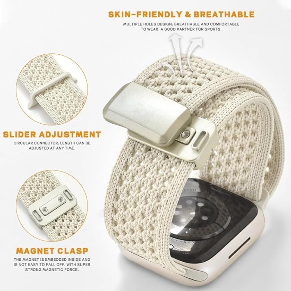 Braided Nylon Band for Apple W - Milanese Loop Magnetic 评论和价格